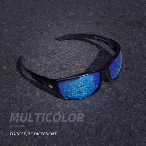  [아마존핫딜][아마존 핫딜] TOREGE Polarized Sports Sunglasses for Men Women Cycling Running Driving Fishing Golf Baseball Glasses GRILAMID TR90 Frame TR03