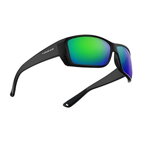  TOREGE Polarized Sports Sunglasses for Men Women Cycling Running Driving Fishing Golf Baseball Glasses 100% UV Protection TR23