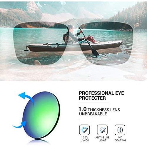  TOREGE Polarized Sports Sunglasses for Men Women Cycling Running Driving Fishing Golf Baseball Glasses 100% UV Protection TR23