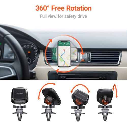  [아마존 핫딜] TORRAS Anti-Shake Magnetic Car Mount Air Vent Cell Phone Holder for Car Compatible with iPhone 11/11 Pro/Xs/XS Max /8 plus/7/6, Samsung Galaxy S10 Plus/S9+/ Note10/Note9 and iPad M