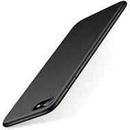 [아마존베스트]TORRAS Slim Fit iPhone 8 Case/iPhone 7 Case, Hard Plastic Full Protective Anti-Scratch Resistant Cover Case Compatible with iPhone 7 (2016)/iPhone 8 (2017), Space Black