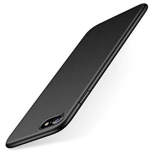  [아마존베스트]TORRAS Slim Fit iPhone 8 Case/iPhone 7 Case, Hard Plastic Full Protective Anti-Scratch Resistant Cover Case Compatible with iPhone 7 (2016)/iPhone 8 (2017), Space Black