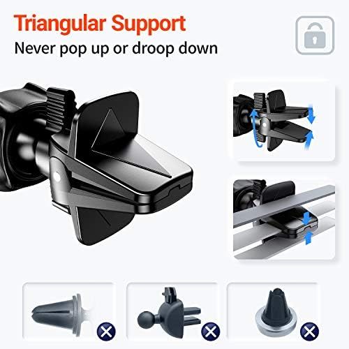  [아마존베스트]TORRAS Cell Phone Holder for Car, Auto-Clamping Air Vent Car Mount Holder Cradle Compatible for iPhone Xs/Xs Max/XR/X / 8/8 Plus / 7/7 Plus, Galaxy S10 / S10+ / S9 / S9+ and More