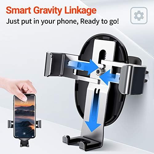  [아마존베스트]TORRAS Cell Phone Holder for Car, Auto-Clamping Air Vent Car Mount Holder Cradle Compatible for iPhone Xs/Xs Max/XR/X / 8/8 Plus / 7/7 Plus, Galaxy S10 / S10+ / S9 / S9+ and More