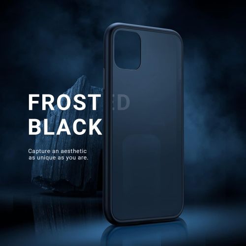  [아마존베스트]TORRAS Shockproof Compatible for iPhone 11 Pro Max Case, [Military Grade Drop Protection] [Anti-Scratches] Translucent Matte Hard PC Back with Soft Edges, Non-Slip for iPhone 11 Pr