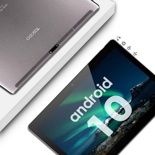  [아마존베스트]Android Tablet 10.0, Toscido X109 Tablets 10 Inch, 4 GB/RAM, 64 GB/ROM Tablet PC, 5000 mAh Battery, Dual SIM, WiFi Support, Bluetooth Keyboard, Mouse, X109 Tablet Cover and More In