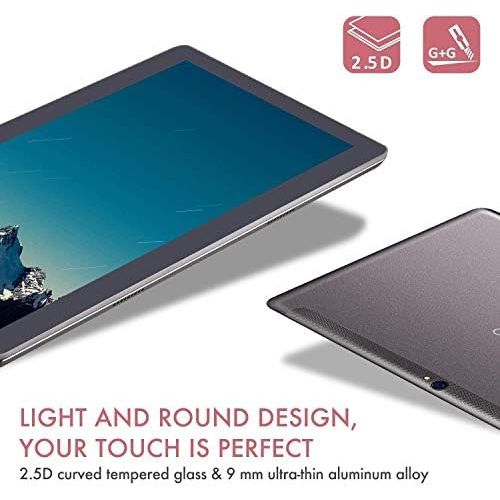  [아마존베스트]Tablet 10 Inch 4G LTE - TOSCIDO M863 Tablets Android 10.0, Tablet PC 4 GB/RAM, 64 GB/ROM, Otca Core, Dual SIM, WiFi, Support Bluetooth Keyboard, Mouse, M863 Tablet Cover and More I