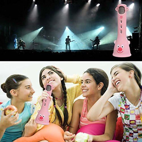  [아마존베스트]TOSING Wireless Karaoke Microphone for Kids, Top Birthday Gifts for Girls 2019, Best Present Toys for Kids Girls 4 5 6 7 8 9 Years Old, for 10 11 12 Yrs Teenager, Bluetooth Karaoke