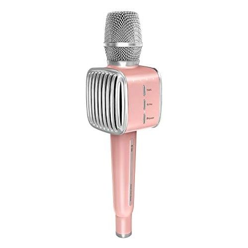  [아마존베스트]TOSING G1 Wireless Bluetooth Karaoke Microphone, 10W Microphone Speaker with 58mm Diameter and Fence Air Inlets/Outputs, 4 in 1 Karaoke Device for Android/PC and All Smartphones (R