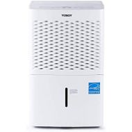 [아마존베스트]TOSOT Energy Star Dehumidifier for Rooms up to 1,500 Sq. Ft, Quiet, Portable with Wheels, and Continuous Drain Hose Outlet - Efficiently Removes Moistures for Home, Basement, Bedro