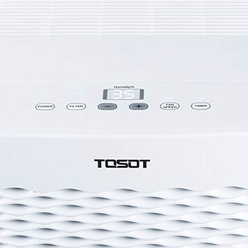  [아마존베스트]TOSOT Energy Star Dehumidifier for Rooms up to 1,500 Sq. Ft, Quiet, Portable with Wheels, and Continuous Drain Hose Outlet - Efficiently Removes Moistures for Home, Basement, Bedro