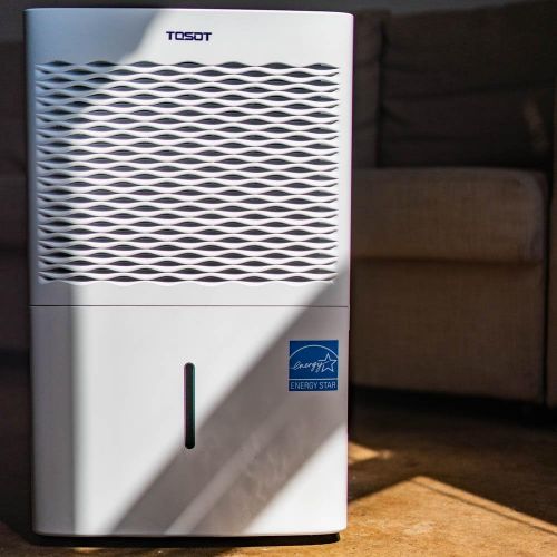  TOSOT Energy Star Dehumidifier with Pump for Rooms up to 4,500 Sq. Ft Quiet, Portable with Wheels, and Continuous Drain Hose Outlet-Efficiently Removes Moistures for Home, Basement