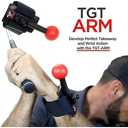  Total Golf Trainer 3.0 Kit - Golf Training Aids - Golf Swing Trainer - Teaches and Corrects Golf Swing, Posture and Hip Rotation, Wrist, Elbow and Arm Position