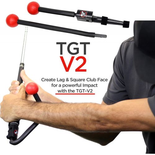  [아마존베스트]TOTAL GOLF TRAINER 3.0 Kit  Golf Training Aids  Golf Swing Trainer - Teaches and Corrects Golf Swing, Posture and Hip Rotation, Wrist, Elbow and Arm Position