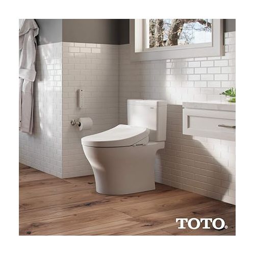  TOTO SW3036R#01 WASHLET K300 Electronic Bidet Toilet Seat, Cotton White