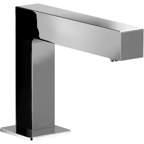  TOTO TEL143-D20ET#CP Axiom ECOPOWER 0.35 GPM Electronic Touchless Sensor Bathroom Faucet with Thermostatic Mixing Valve, Chrome-TEL143-D20ET, Polished Chrome