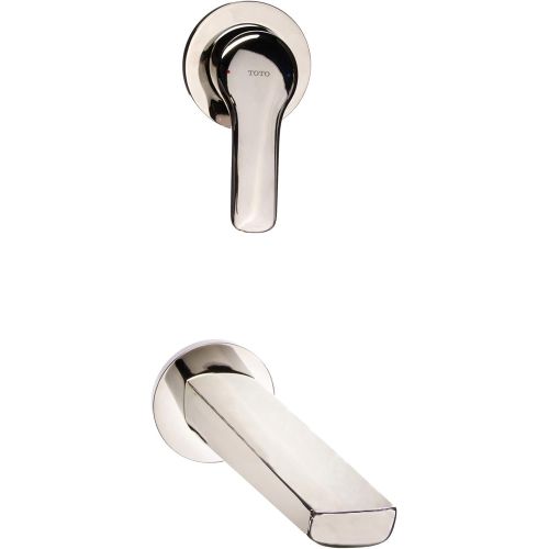  TOTO TLG03308U#PN Wall Mount Single Handle Bathroom Faucets, Polished Nickel