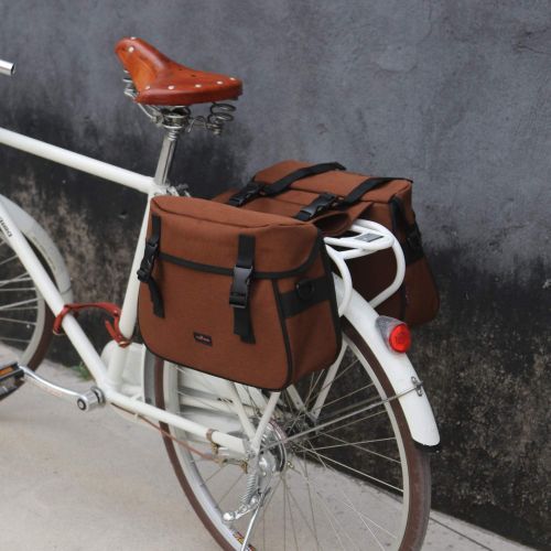  TOURBON Bicycle Bag Bike Seat Pannier Cycling Carry Bag