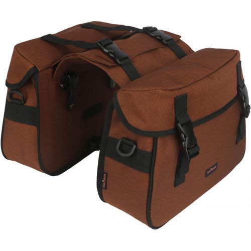  TOURBON Bicycle Bag Bike Seat Pannier Cycling Carry Bag