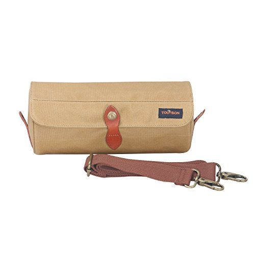  TOURBON Waxed Canvas Bicycle Top Tube Bag Bike Handlebar Basket