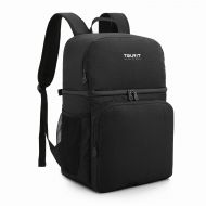 TOURIT Insulated Cooler Backpack Double Deck Light Lunch Backpack with Cooler Compartment for Men Women to Work, Picnics, Hiking, Beach, Park or Day Trips