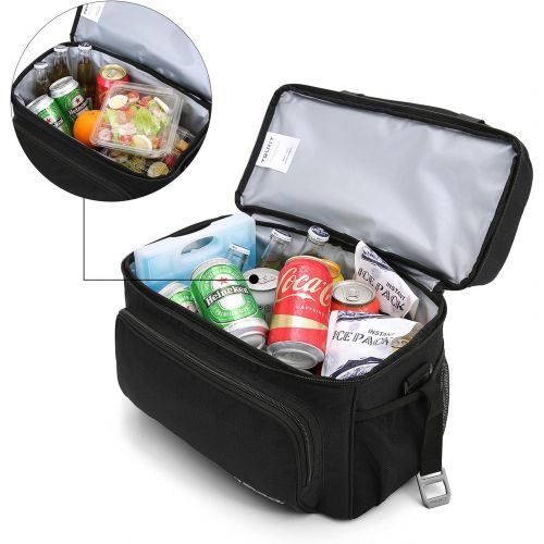  TOURIT Insulated Cooler Bag 15 Cans Large Lunch Bag Travel Cooler Tote 22L Soft Sided Cooler Bag for Men Women to Picnic, Camping, Beach, Work