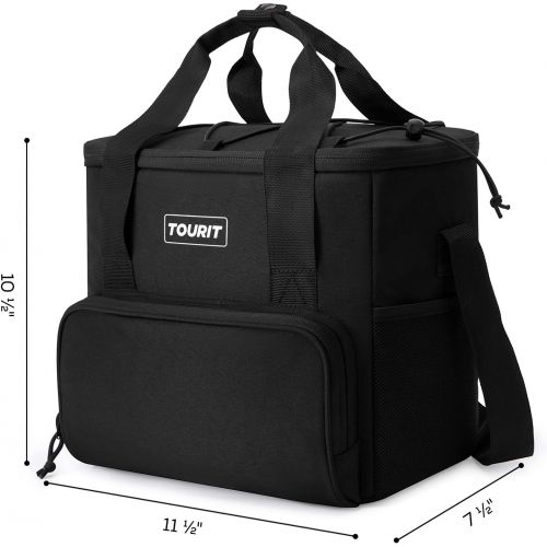  TOURIT Cooler Bag 24/35/46 Cans Insulated Soft Cooler Portable Cooler Bag Large Lunch Cooler for Picnic, Beach, Work, Trip