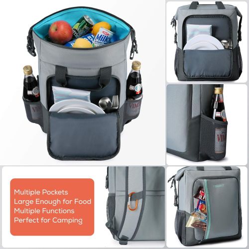 TOURIT 42 Cans Backpack Cooler Leakproof Large Capacity Insulated Backpack