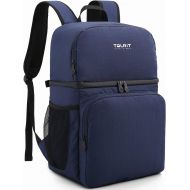 TOURIT Insulated Cooler Backpack Double Deck Light Lunch Backpack for Men Women to Work, Beach,or Day Trips