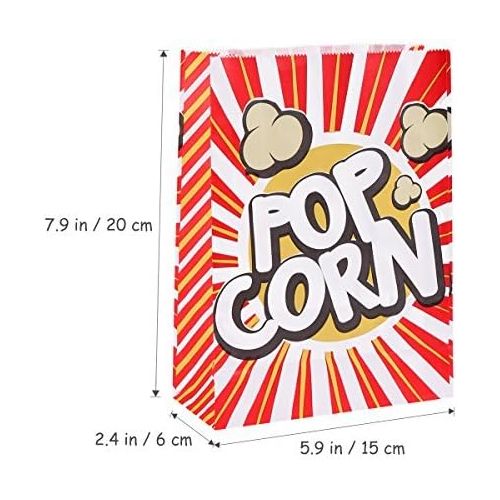  [아마존 핫딜]  [아마존핫딜]TOYMYTOY Popcorn Tuete Popcorn-Boxen Pappe Party Candy Container Karton Candy Taschen fuer Party, Geburtstage 48Pcs