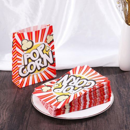  [아마존 핫딜]  [아마존핫딜]TOYMYTOY Popcorn Tuete Popcorn-Boxen Pappe Party Candy Container Karton Candy Taschen fuer Party, Geburtstage 48Pcs