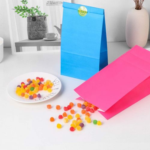  [아마존 핫딜]  [아마존핫딜]TOYMYTOY Papier Geschenktueten Partytueten Papier Candy Tueten Suessigkeiten Beutel 40 Stueck mit 100 Aufkleber fuer Ihre Geburtstagsfeier Babyparty Hochzeit