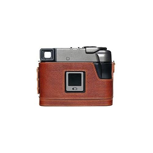  TP Original Handmade Genuine Real Leather Half Camera Case Bag Cover for MAMIYA 7ii 7 Rufous Color