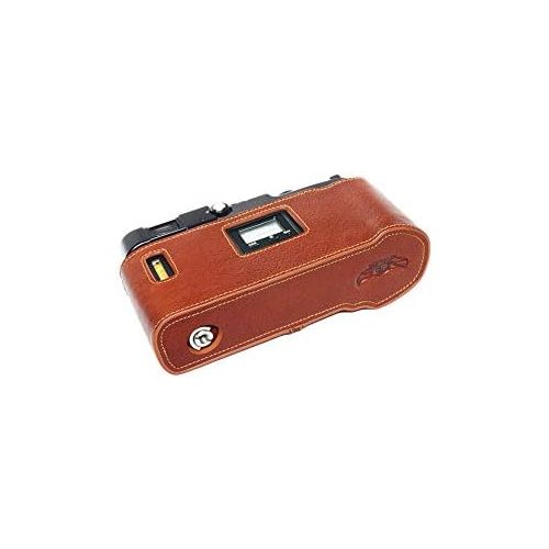  TP Original Handmade Genuine Real Leather Half Camera Case Bag Cover for Hasselblad XPan Fujifilm TX-1 Rufous Color