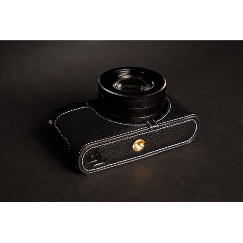  TP Original Handmade Genuine real Leather Full Camera Case bag cover for Leica D-LUX Typ 109 D-LUX7 Black color