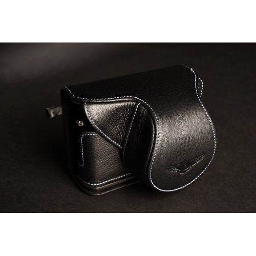  TP Original Handmade Genuine real Leather Full Camera Case bag cover for Leica D-LUX Typ 109 D-LUX7 Black color