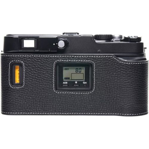  TP Original Handmade Genuine Real Leather Half Camera Case Bag Cover for Hasselblad XPan Fujifilm TX-1 Black Color