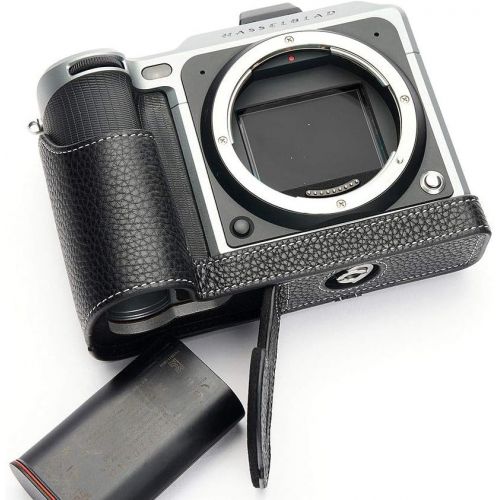  TP Original Handmade Genuine Real Leather Half Camera Case Bag Cover for Hasselblad X1D X1D II 50C Black Color