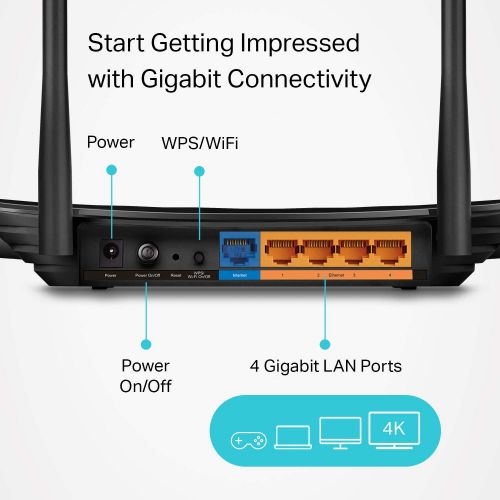  [아마존 핫딜]  [아마존핫딜]TP-LINK TP-Link AC1200 Smart WiFi Router - 5GHz Gigabit Dual Band MU-Mimo Wireless Internet Router, Long Range Coverage by 4 Antennas(Archer A6)