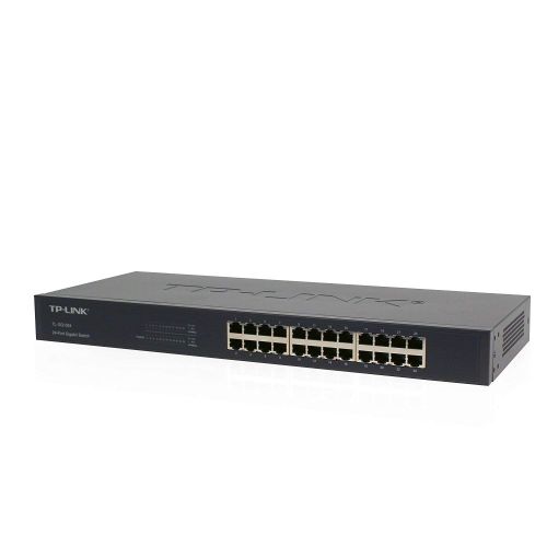  TP-LINK TP-Link 16-Port Gigabit PoE+ Easy Smart Managed Switch with 110W 8-PoE Ports | Unmanaged Plus | Plug and Play | DesktopRackmount | Metal | Lifetime (TL-SG1016PE)