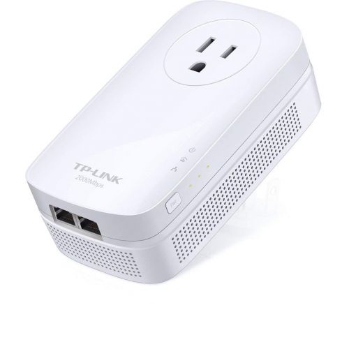  TP-LINK TP-Link AV2000 Ethernet 2-Port GHz Passthrough Powerline Starter Kit | PA9020P (2 Pack)