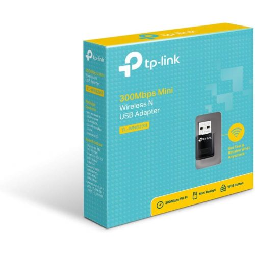   2일배송 / PC 용 TP-Link TL-WN823N N300 미니 USB 무선 와이파이 네트워크 어댑터 라즈베리 Pi 블랙 PROD1730390670