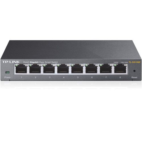  TP-Link TL-SG108E 8-Port Gigabit Easy Smart Switch