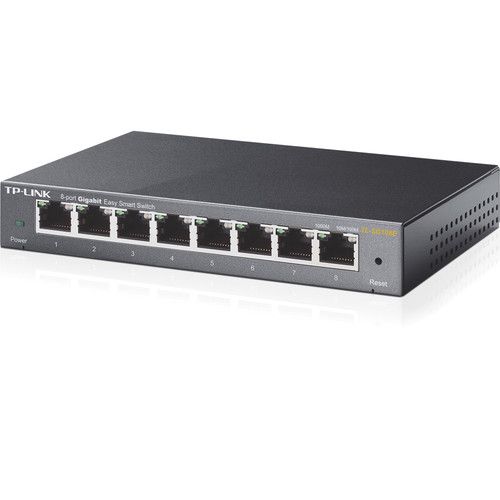  TP-Link TL-SG108E 8-Port Gigabit Easy Smart Switch