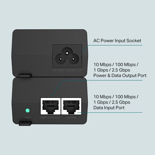  TP-Link TL-POE260S PoE+ Injector