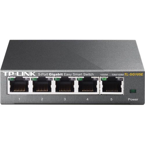  TP-Link TL-SG105E 5-Port Gigabit Easy Smart Switch