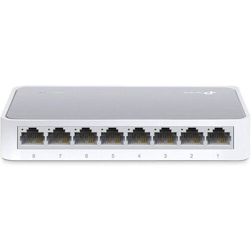  TP-Link 8-Port Unmanaged 10/100Mbps Desktop Switch