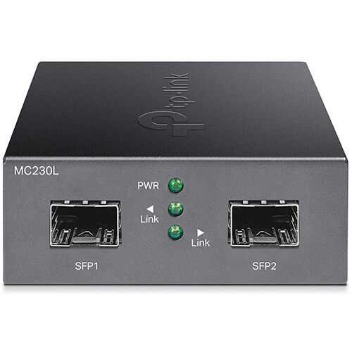  TP-Link MC230L Gigabit SFP to SFP Fiber Media Converter