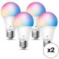TP-Link KL125 Kasa Smart Wi-Fi Light Bulb (Multicolor, 8-Pack)