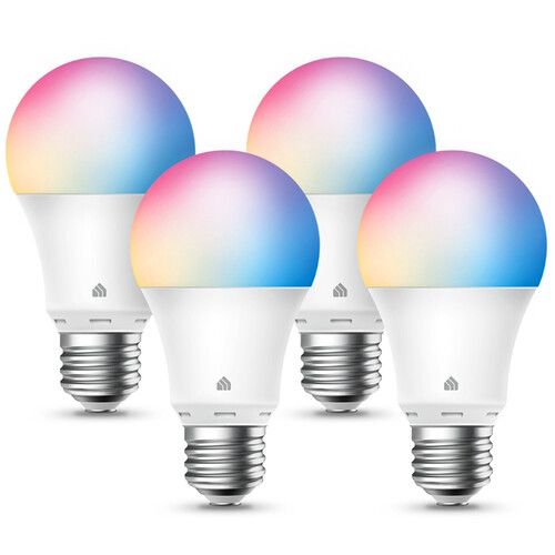  TP-Link KL125 Kasa Smart Wi-Fi Light Bulb (Multicolor, 8-Pack)